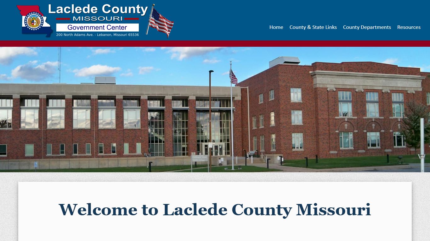 Home - Laclede County Missouri Government Center